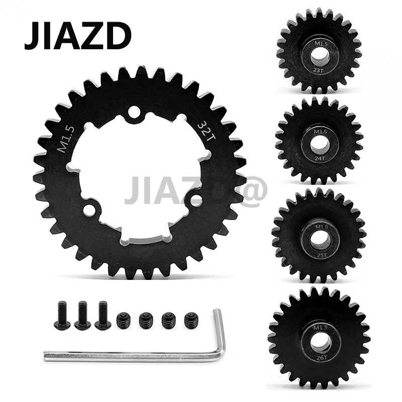 

Стальная зубчатая шестерня 1.5Mod 32T и зубчатая шестерня 11T 13T 20T 30T для 1/5 X-Maxx XMAXX 1/6 XRT, детали для обновления