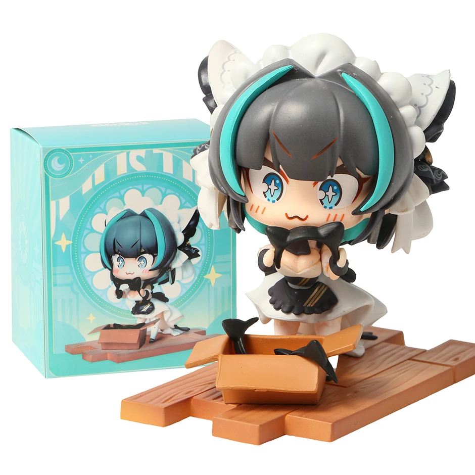

Azur Lane JUUs Time Chibi Chara Series Cheshire PVC Figure Collection Model Gift Toy