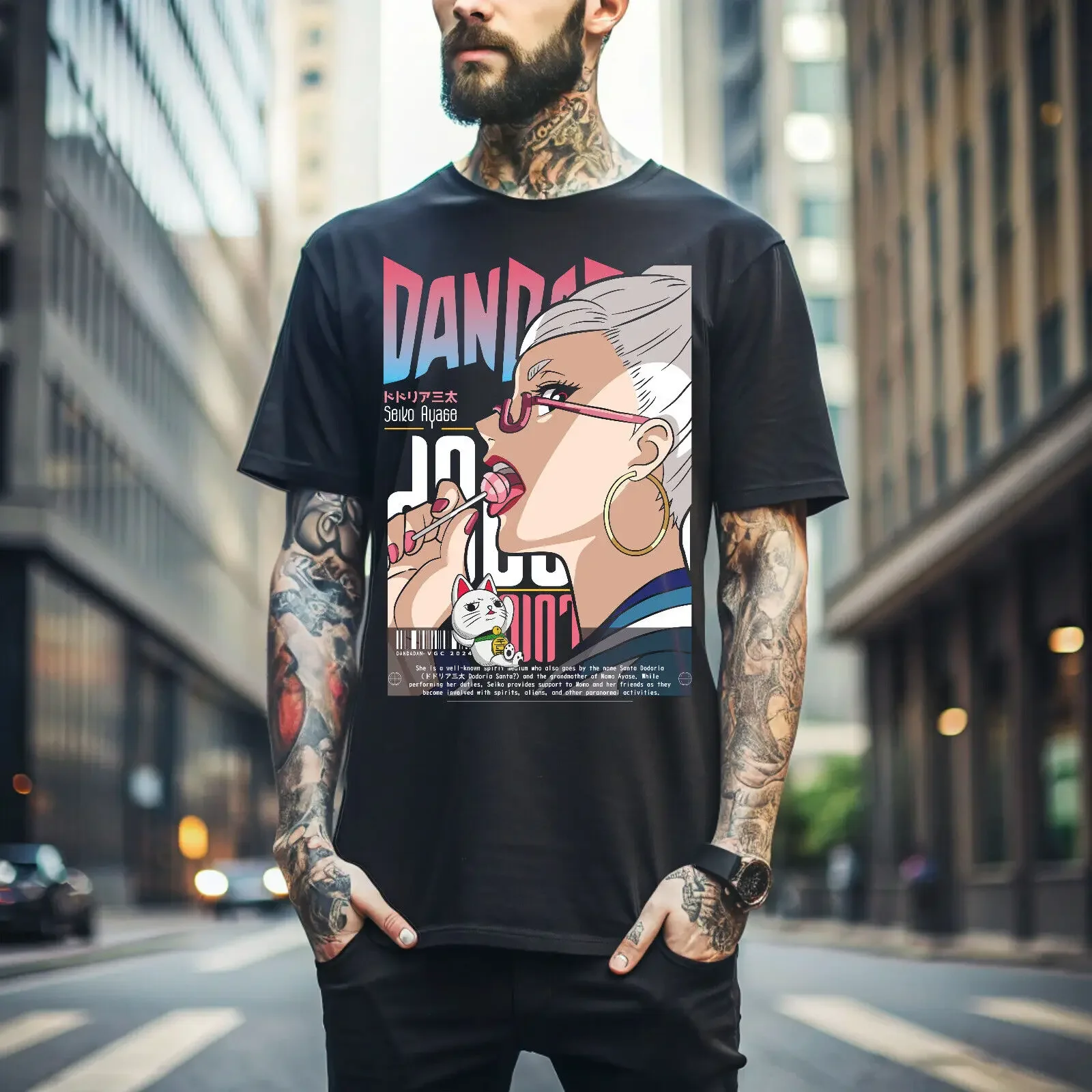 Футболка Seiko Ayase Dandadan Хлопок