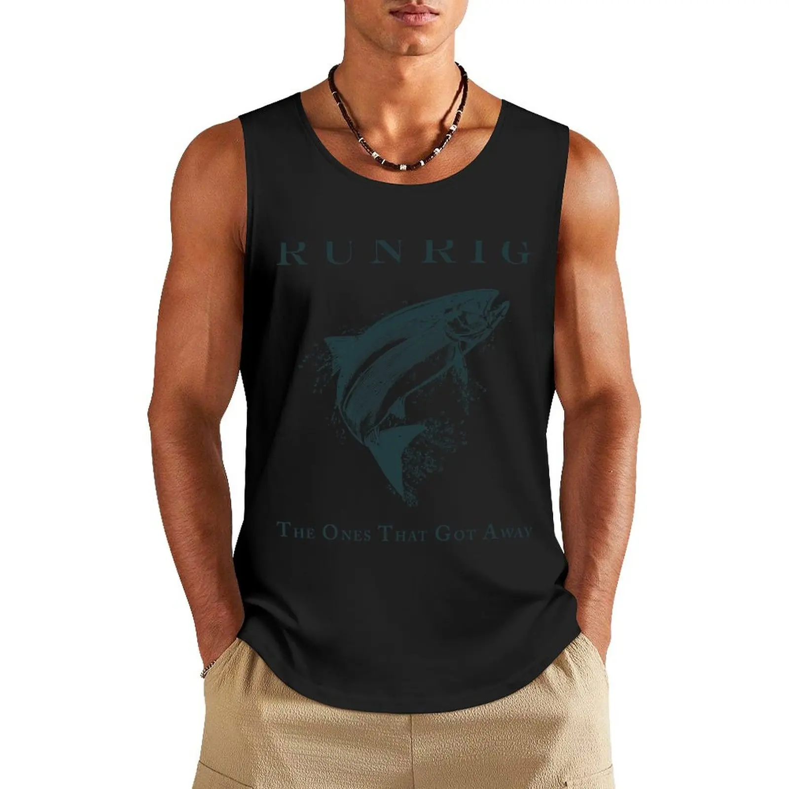 RUNRIG Tank Top футболки без рукавов для мужчин спортивная рубашка мужские жилеты