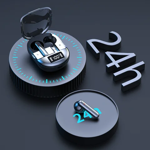 Bluetooth наушники рециркуляции K40, беспроводные наушники с микрофоном, водонепроницаемые спортивные наушники-вкладыши с сенсорным управлением