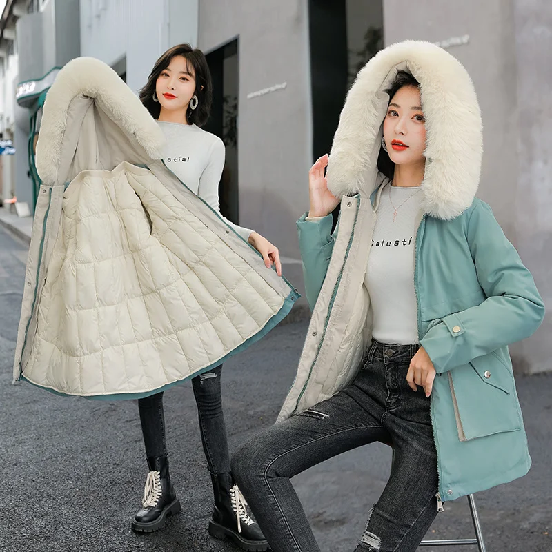 Рисунок 4 - Парка женская с капюшоном из искусственного меха