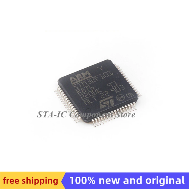 

STM32F101R8T6 LQFP64 новый оригинальный Бесплатная доставка