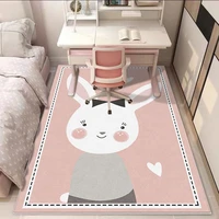animal print childrens bedroom bedside long rug baby anti shock mat bay window tatami carpet corridor entrance doormat washable