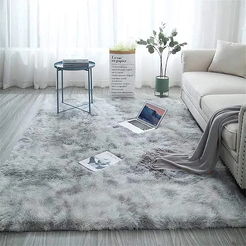 

Yinzam Fluffy Soft Bedroom Rug Carpet Plush Thick Area Rugs Shaggy Mat for Living Room Girls Kids Nursery Home Decor Carpets