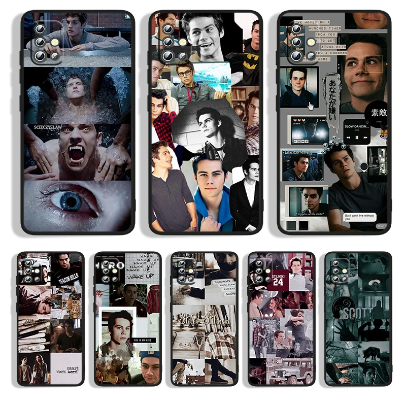 

Dylan O'Brien junior Wolf For Samsung A32 A52 A52S A72 A02 A22 A03 A02S A03S A13 A53 A73 A23 A13 A14 Lite Black Cover Funda Soft
