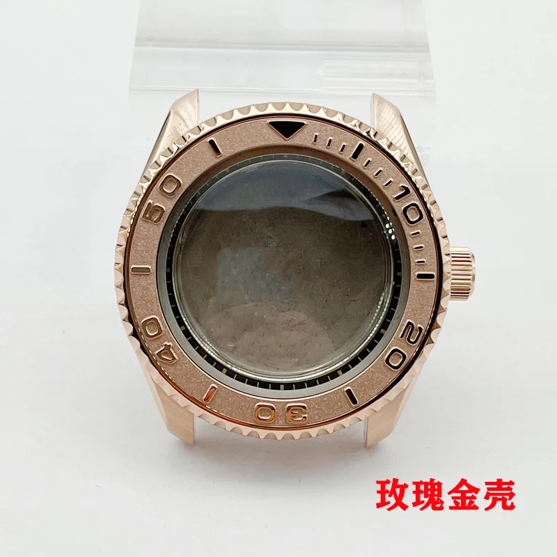 

SKX007/009 Yacht Style Stainless Steel Watch Case Double Curved Sapphire Glass Suitable For NH35/36 Automatic Movement