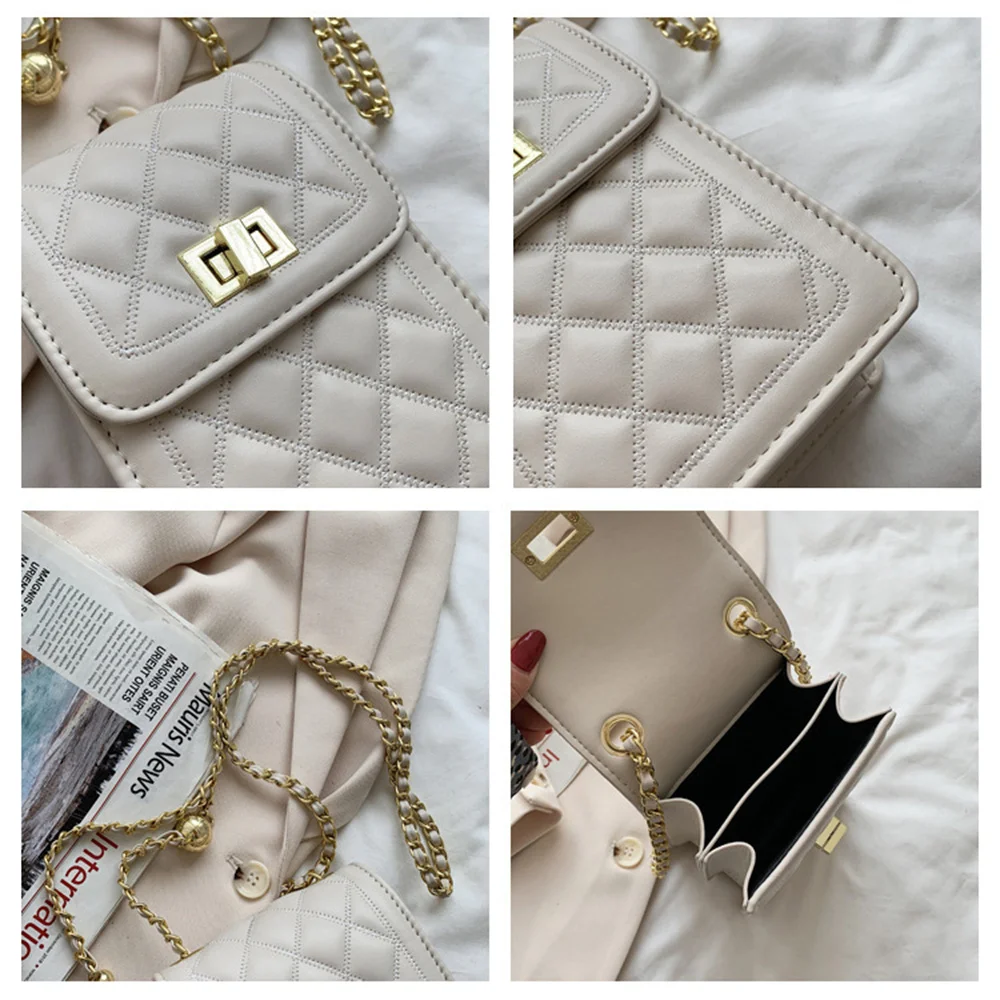 Women's Bag 2023 Trend Luxury Designer Phone Shoulder Bag Women Mini Card Holder Wallet Coin Purse Leather Crossbody Female Bag