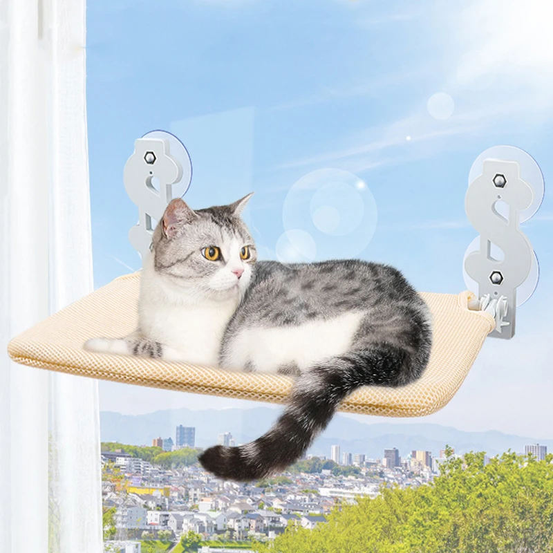 

Nest Cat Glass Balcony Suspended Cat Cat Hammock Hammock Foldable Suction Window New Bed Hammock Cup Cat