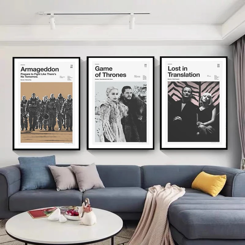 Постер в ретро-стиле с изображением персонажа художественная картина для