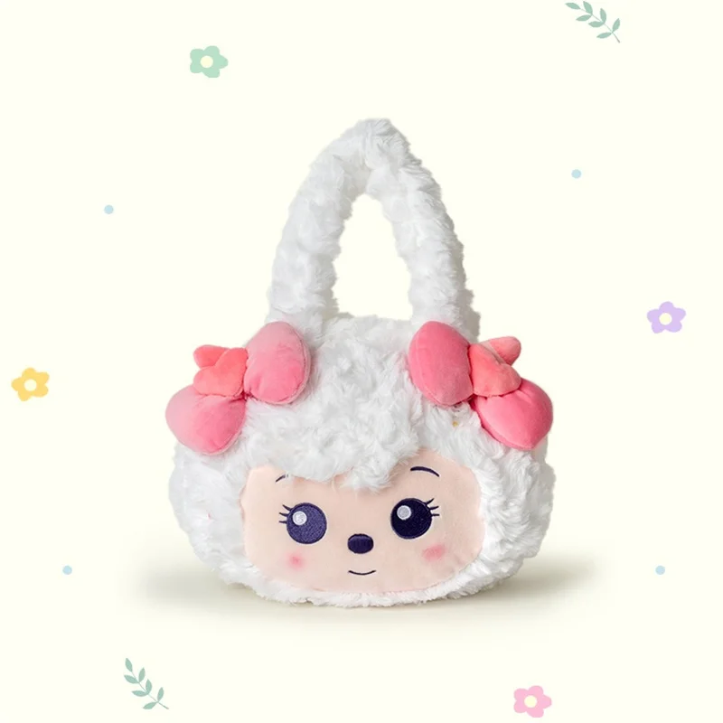 Подлинная приятная Коза и Большой Волк Weslie Tibbie Paddi плюшевая ручная сумка через