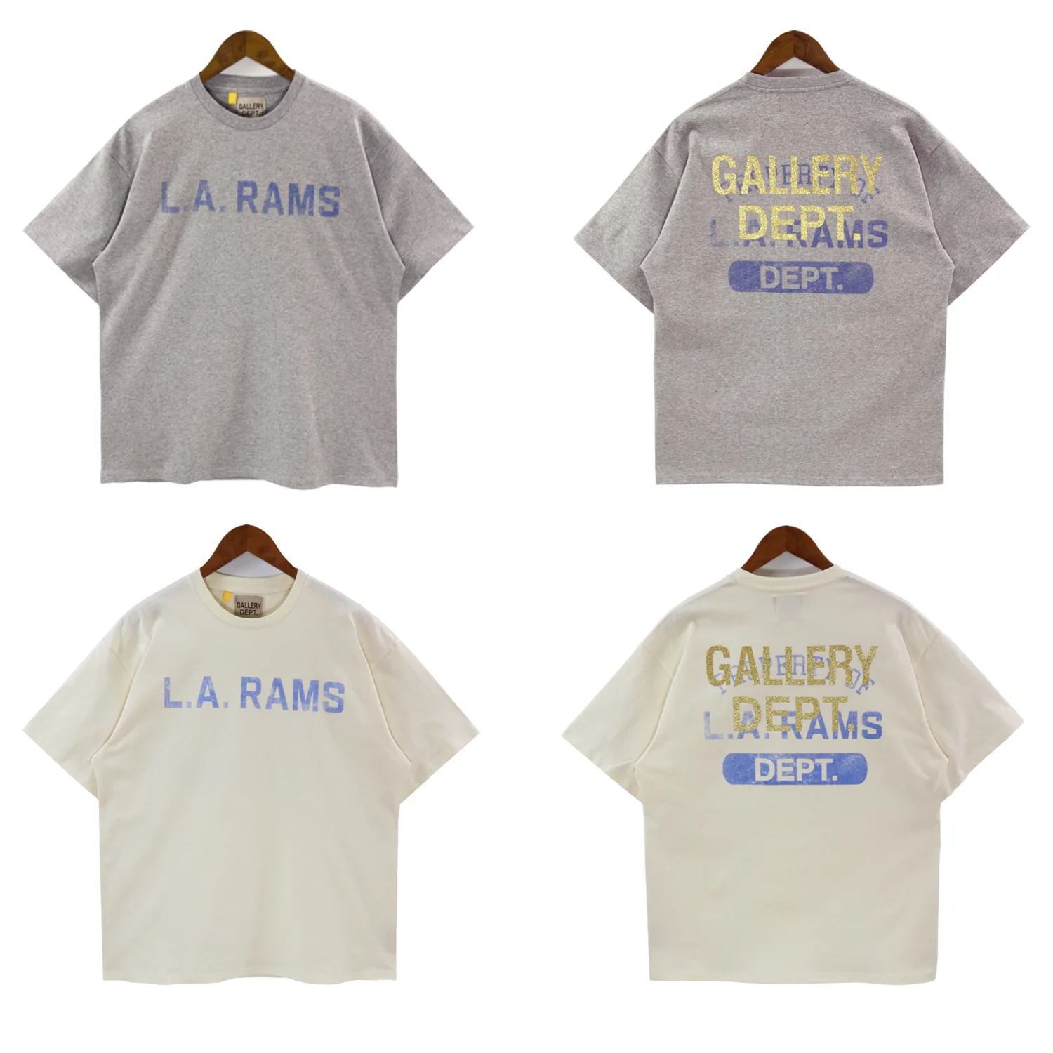 

Gallery Dept Tide 2023 New Print Letter Men Fashion Original T Shirt Tops Women Summer Short Sleeve Cotton Tshirt