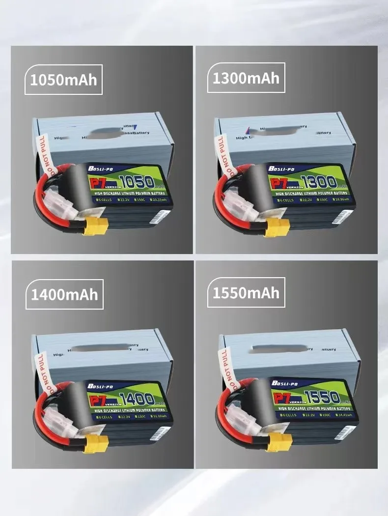 Новинка для bosli-po p7 FPV 4-6s 150C XT стандартная батарея бла дрона 14 8 в 22 2 1550mah-150c-6s 1p