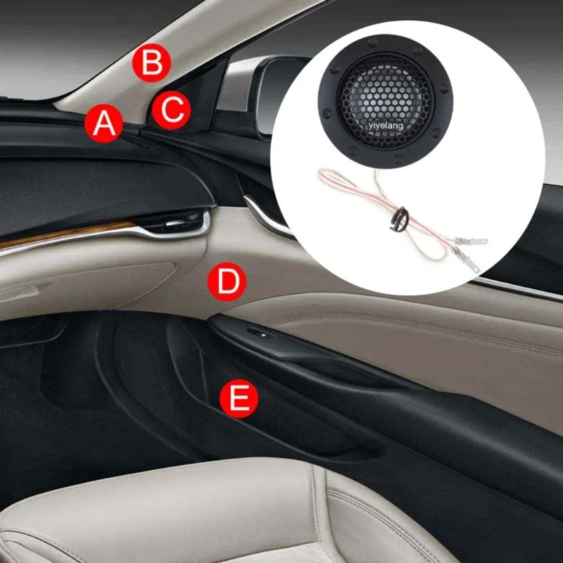 YHA380 150 Вт мощный мини-купольный высокочастотный динамик с катушкой чистый звук