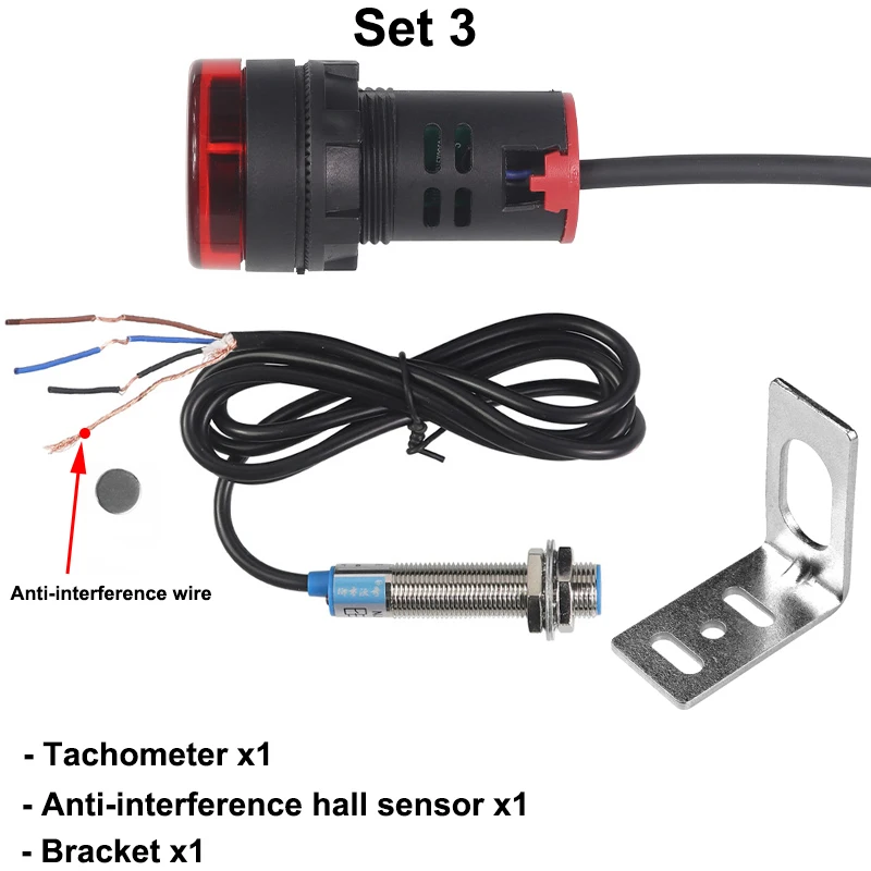 

Цифровой тахометр DC 8-24В