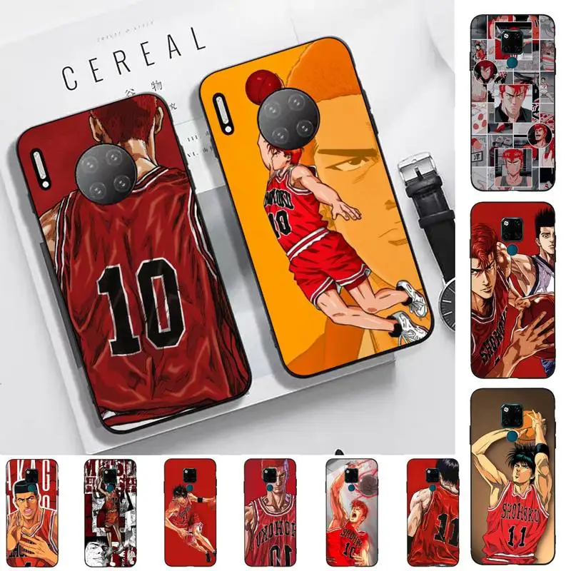 

Japan Comic Slam dunk Sakuragi Phone Case For Huawei Mate 10 20 30 40 50 lite pro Nova 3 3i 5 6 SE 7 pro 7SE