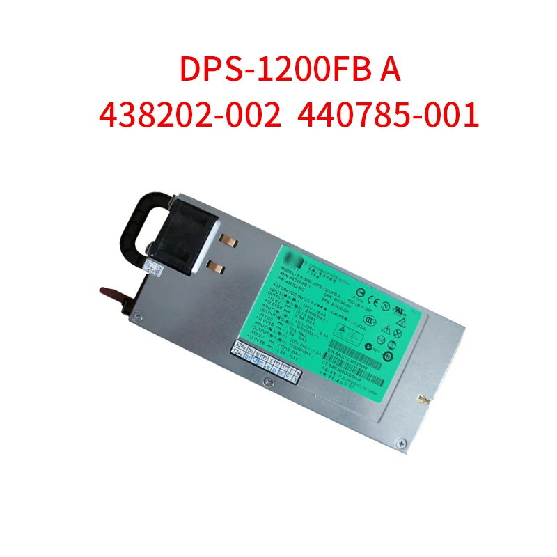 

Power Supply Adapter 1200W 12V DPS-1200FB A for HP DL580G5 438202-002 440785-001 Server DL580 G5 Switching Power Original
