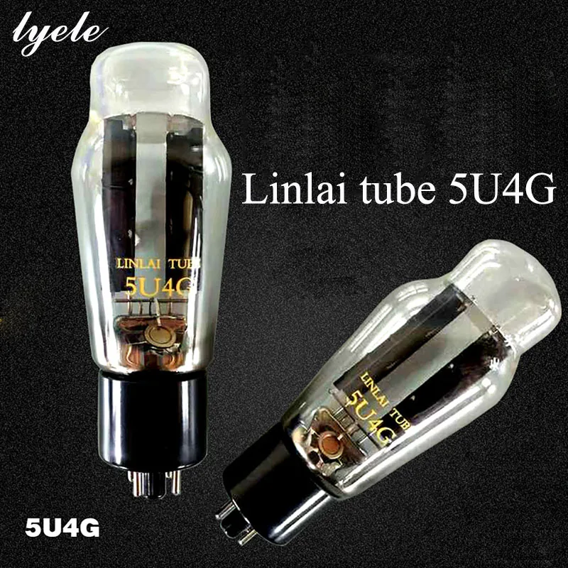 Фото Linlai tube 5U4G заменяет 274B 5Z3P трубка выпрямителя оригинальная точность соответствия |