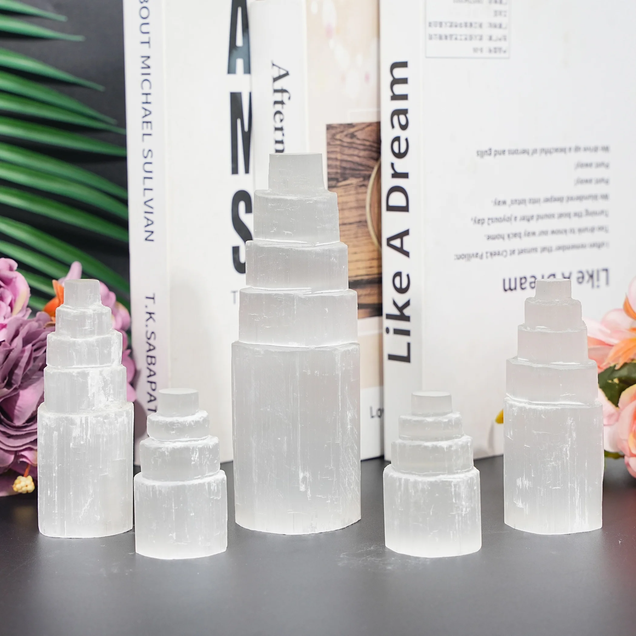 

Селенитовый кристалл башня