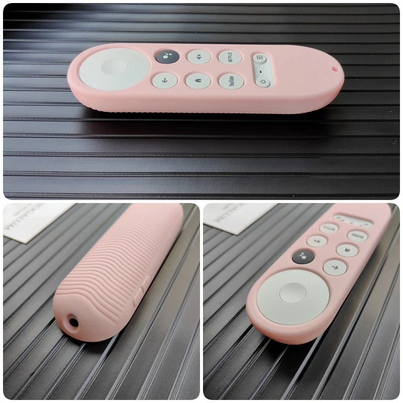 Мягкий силиконовый чехол для 2020 Google Chromecast 4k Snow Remote нескользящий удаленного