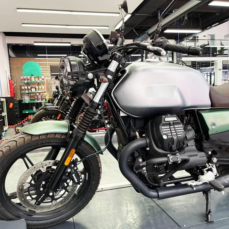 Защитная крышка для мотоциклетной фары защитный гриль Moto Guzzi V7 850 Stone Special V9 Bobber 2023