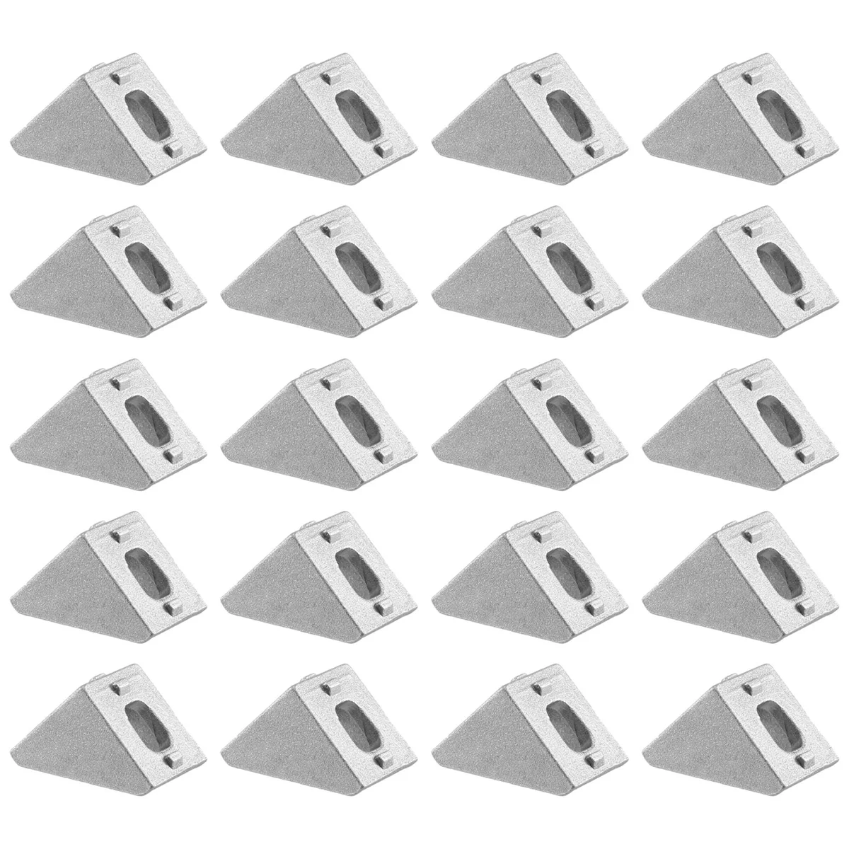 20 шт. 2020 угловой фитинг алюминиевый коннектор 20X20 л крепежный кронштейн подходит