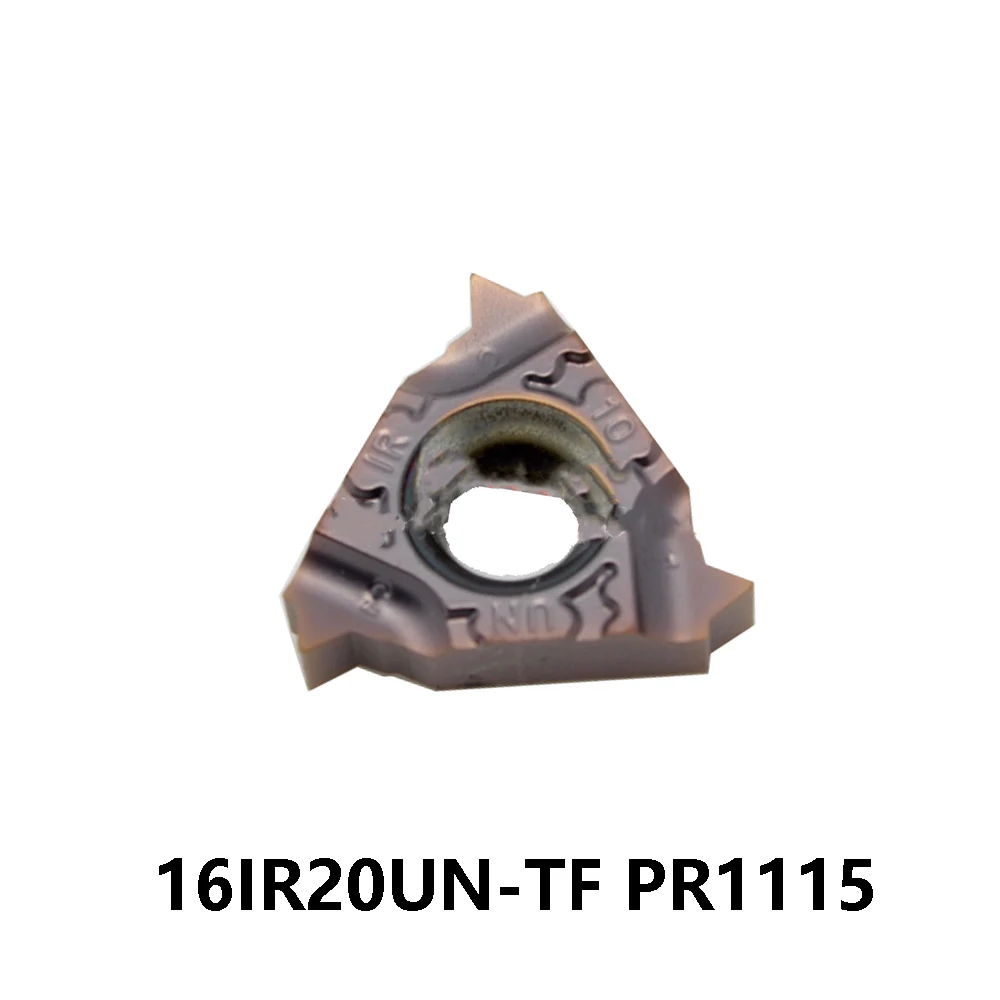 Оригинальные твердосплавные вставки 16ir10yuntf PR1115 16 IR 16IR 10 UN 10UN TF фрезерный станок с