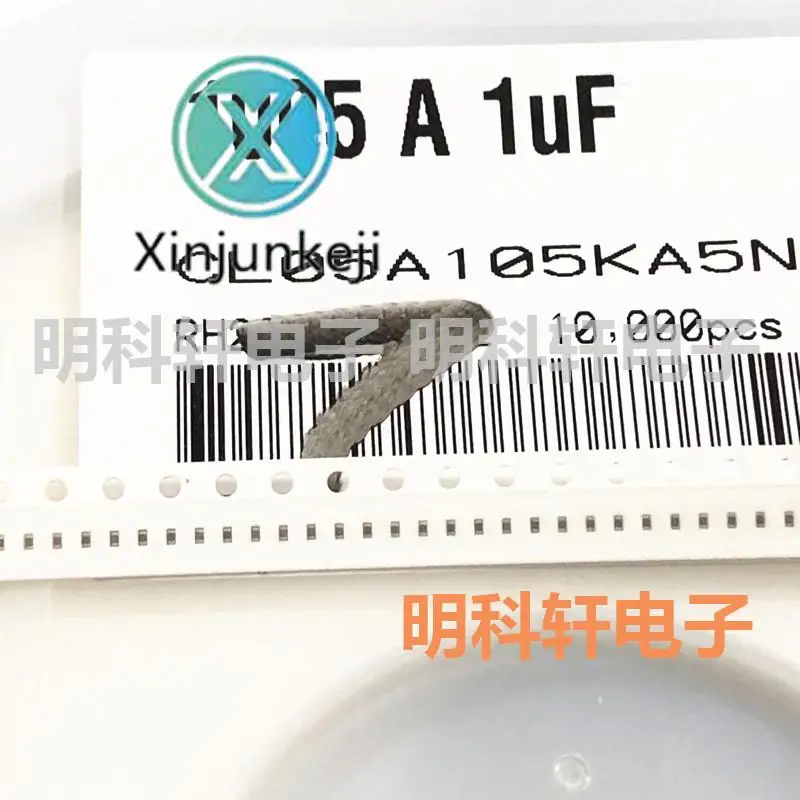 

300 шт. оригинальный новый конденсатор CL05A105KA5NQNC SMD X5R 0402 мкФ 25V 10%