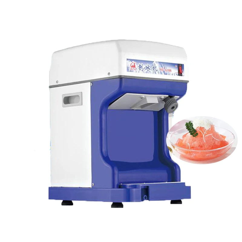 

Commercial Household Stainless Steel Electric Ice Maker, Snow Cone Machine, Ice Crusher