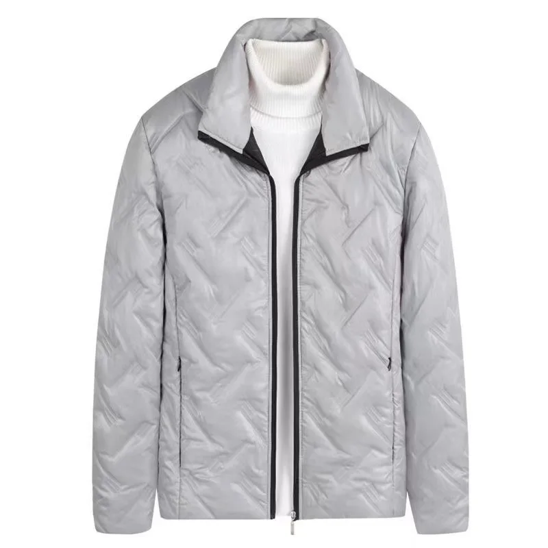 

Зимняя куртка, мужские парки, утепленное теплое пальто, мужские куртки с воротником-стойкой, однотонная парка, пальто, женская модная улична...