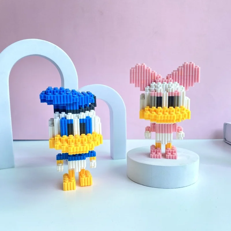 Конструктор Ститч из мультфильма Disney миниатюрные строительные блоки сделай сам