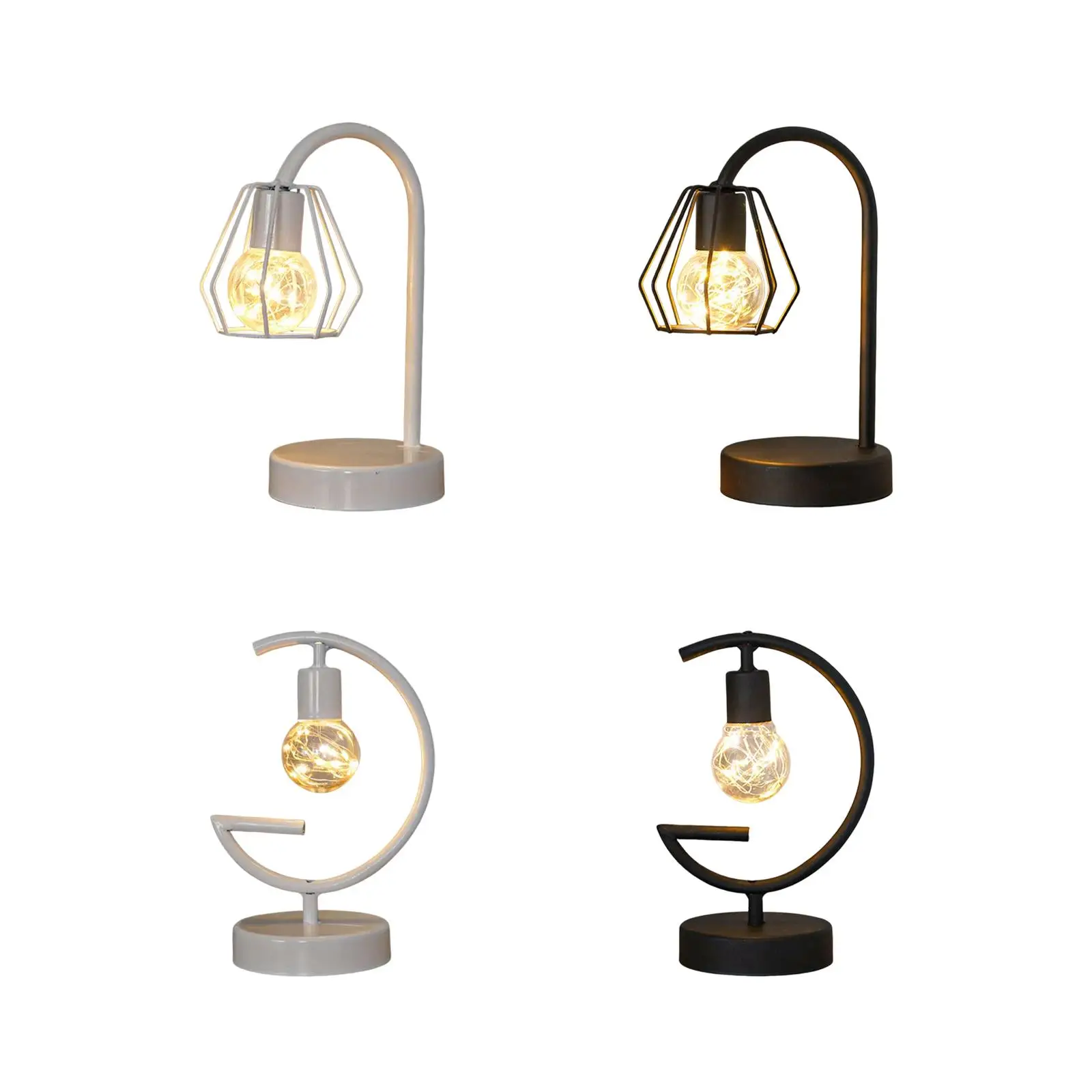 

Table Lamp Decorative Nightlight Cordless Lamp for Office Living Room