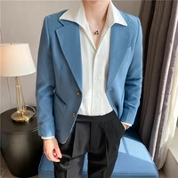 2022 luxury banquet party suit jacket evening dress fashion casual business jacket slim mens wedding jacket mens clothing 3xl