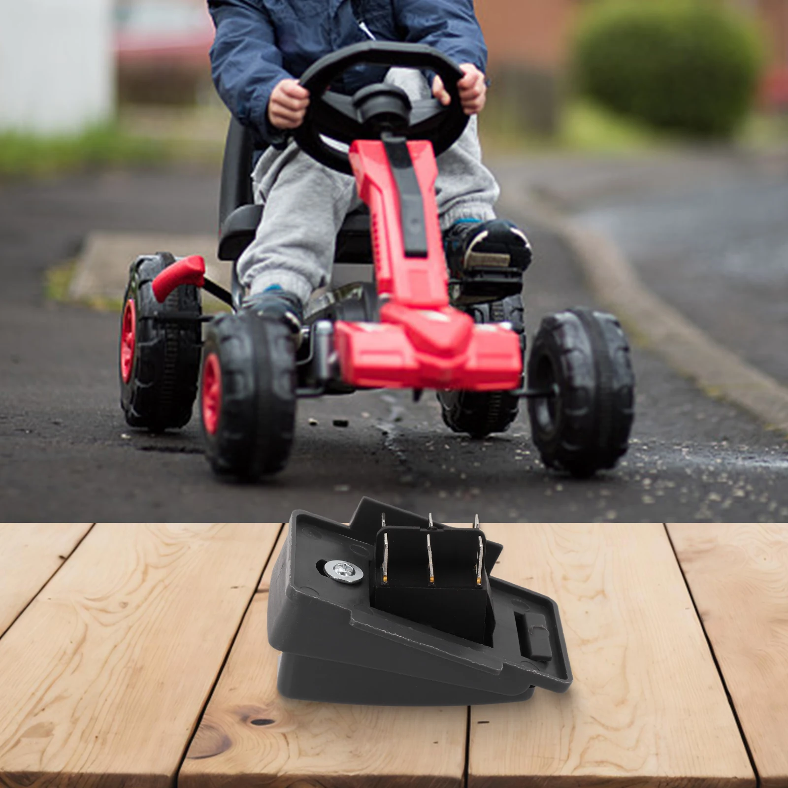 Переключатель аксессуары для педали акселератора черный 1 57x2 75x1 18x0 98 дюйма шт.