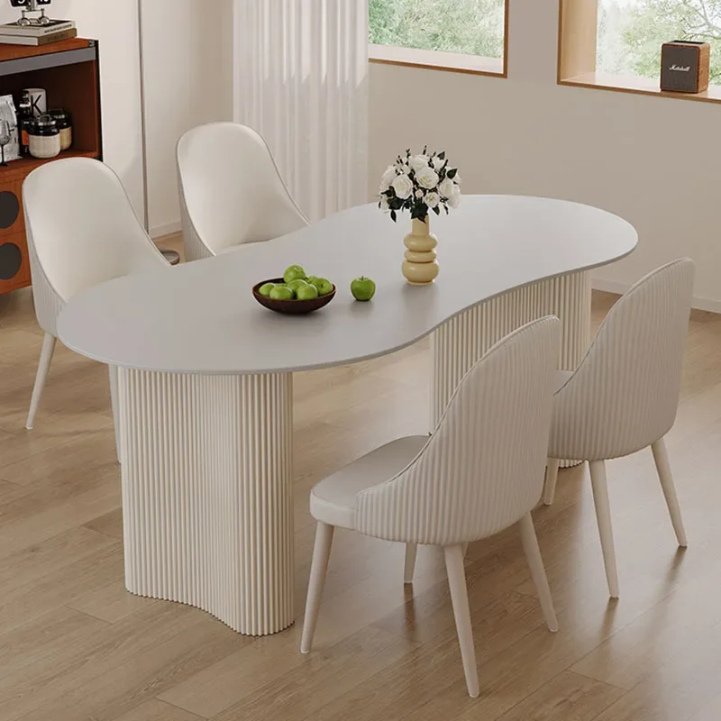 Стол для обеденной комнаты овальной формы элегантные столы кафе ресепшн