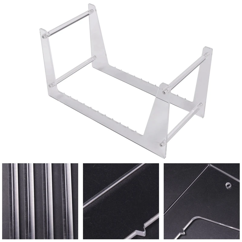 Прозрачная виниловая подставка для записей держатель настольного альбома