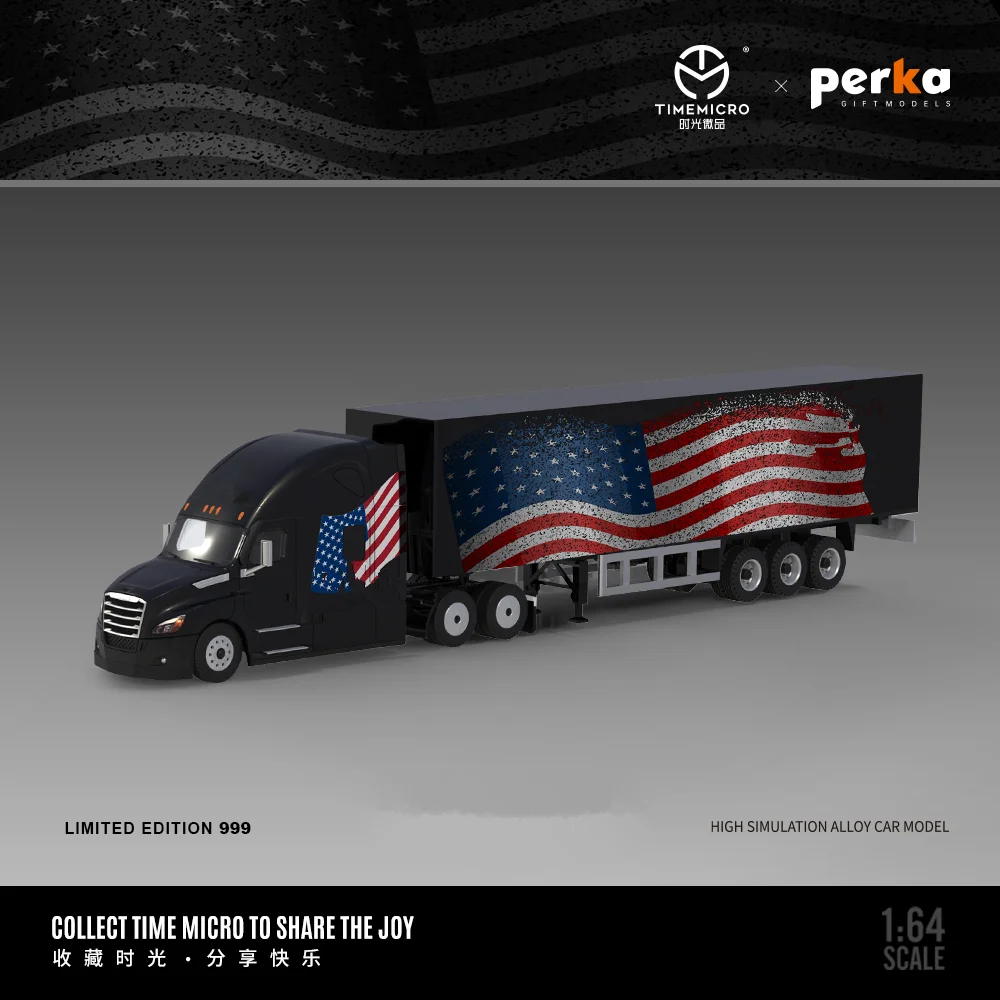 Литая под давлением модель грузовика из сплава TIME MICRO 1:64