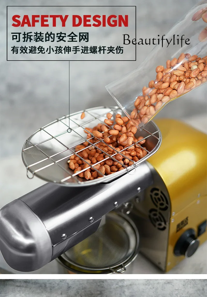 Автоматический бытовой Масляный Пресс с коммерческой технологией для жарки из