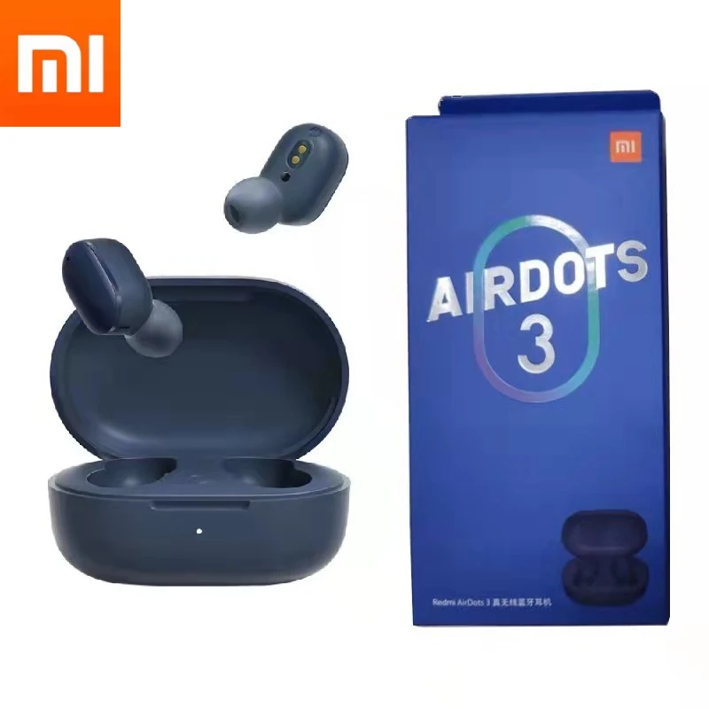 

Xiaomi redmi airdots 3 headset hybrid vocalism wireless bluetooth 5.2mi true wireless headset cd-level sound quality Genuine