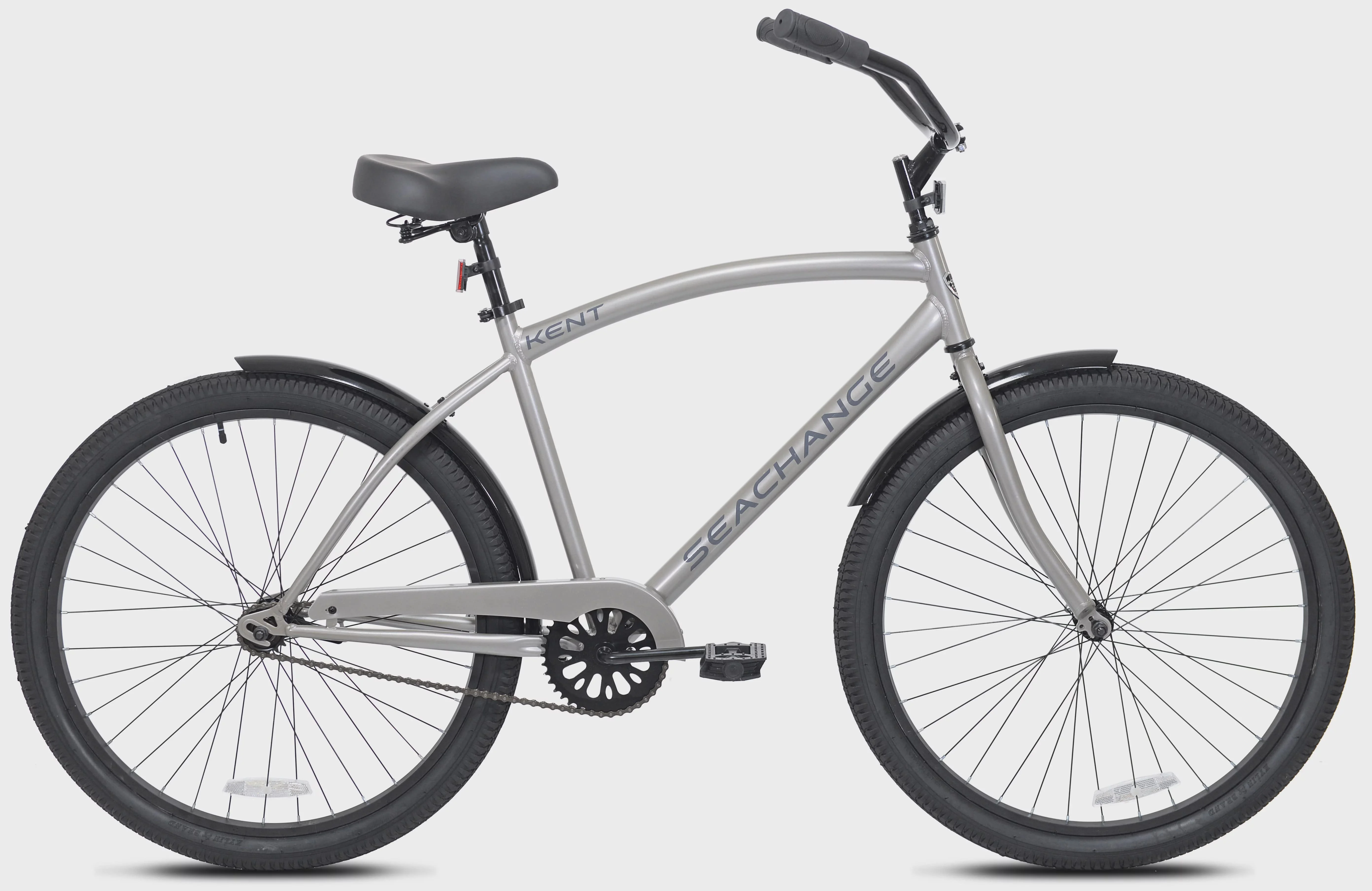 

Sea Change Men's 26 in. Beach Cruiser , Silver