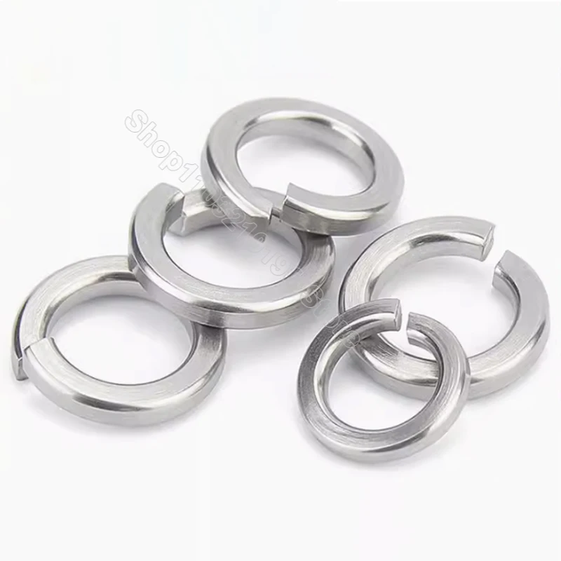 Пружина из нержавеющей стали GB93 304 шайба с раздельным замком эластичная