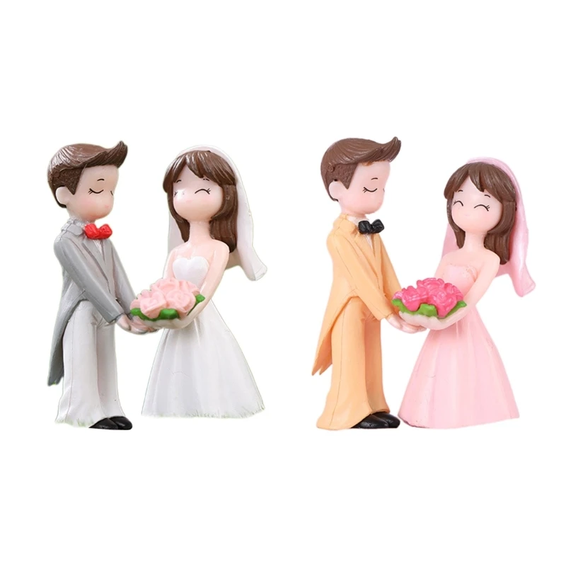 

Wedding Decoration Memorial Couple for Doll Sign Handmade Plastic Craft Dropshipping