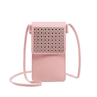touch screen cell phone bag female messenger bag luxury handbags girl purse clutch vertical zipper wallet mini shoulder bag