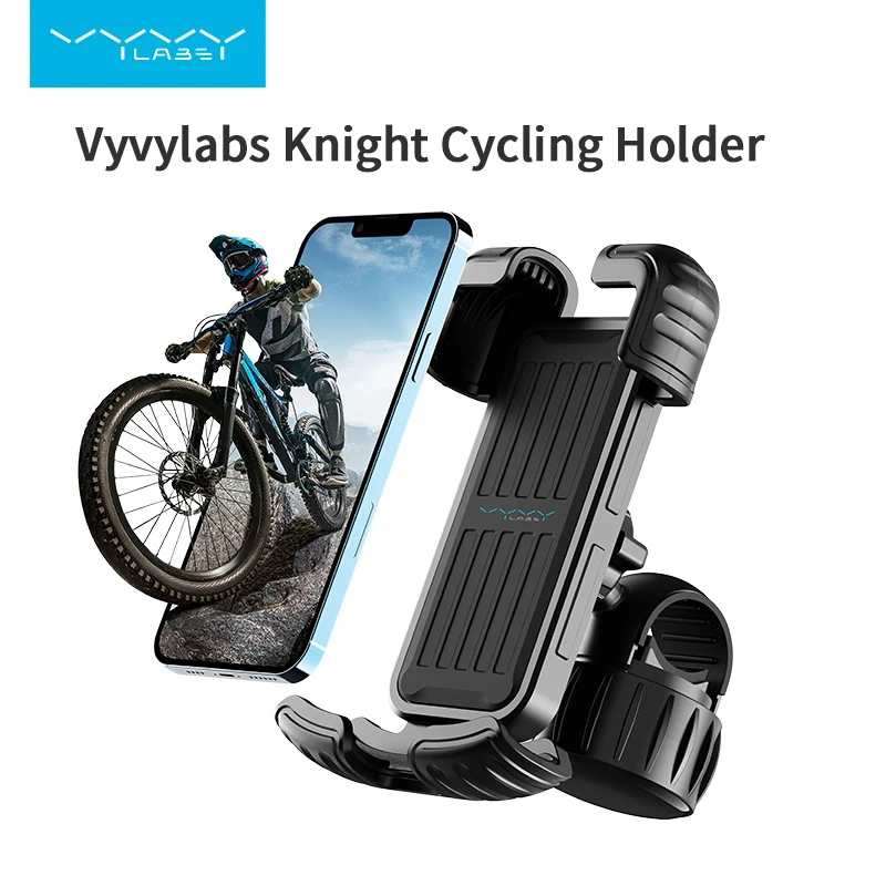 

Vyvylabs Motorcycle Phone Mount Stand Bicycle Holder 360° Rotatable Aluminum Adjustable Bike Phone Holder Non-slip