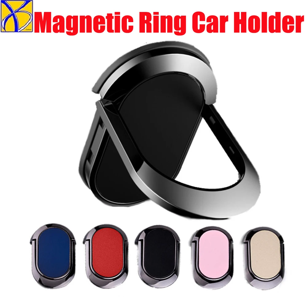 

100 шт. iCasiber универсальный держатель-подставка на палец с поворотом на 360 градусов автомобильное магнитное крепление на вентиляционное отверстие для iPhone Samsung Xiaomi держатель для телефона