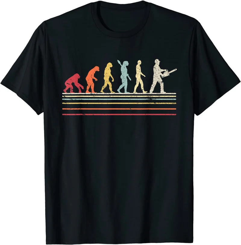 

Arborist, Chainsaw Shirt. Retro Style Tree Surgeon T-Shirt
