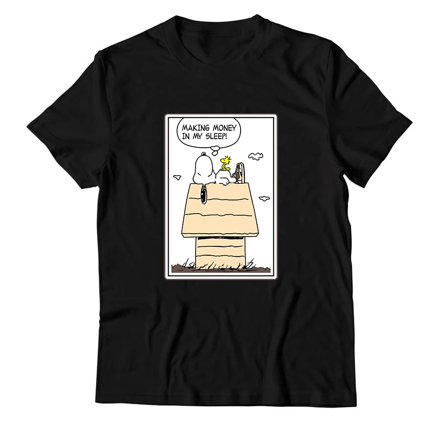 

Wholesale Making Money in My Sleep Sneaker Match Tees Aesthetic Streetwear 100% Cotton Men T Shirt Plus Size Men's T-shirts