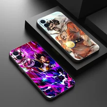 Dragon Ball Anime Phone Case For Funda iPhone 13 12 11 Pro Max Mini X XR XS Max 6 6s 7 8 Plus Silicone Cover Carcasa Celular