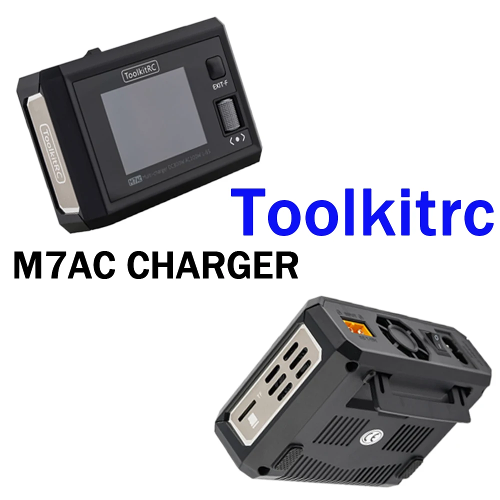 

Новое зарядное устройство ToolkitRC M7AC 100 Вт AC/300 Вт DC вход XT60 XT30 выход многофункциональное двойное умное зарядное устройство Тестер сигнала Дрон