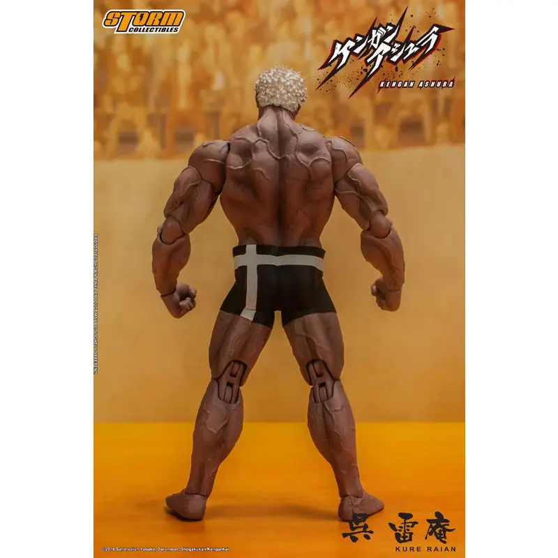 Фото В наличии: Оригинальные коллекционные фигурки Storm Toys SYKA02 KURE RAIAN Kengan Ashura 1/12, аниме-фигурки для коллекционирования №3